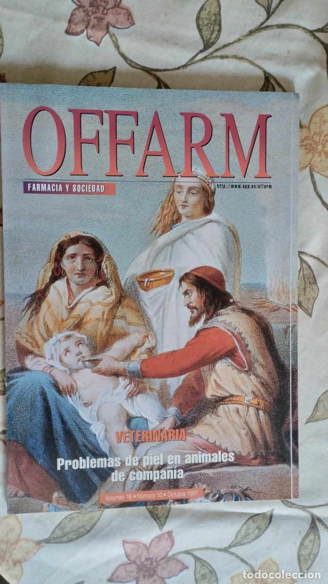 Coleccionismo de Revistas y Peri&oacute;dicos: REVISTA OFFARM - Farmacia y sociedad n&ordm; 10 - octubre 1997