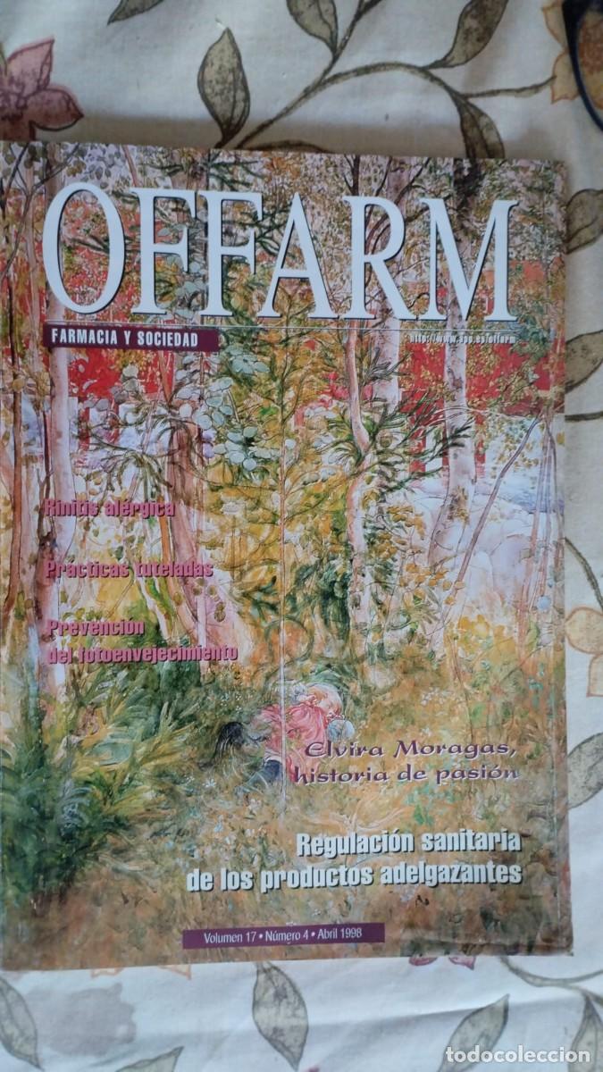 Coleccionismo de Revistas y Peri&oacute;dicos: REVISTA OFFARM - Farmacia y sociedad n&ordm; 4 - abril 1998
