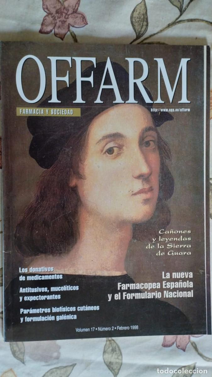 Coleccionismo de Revistas y Peri&oacute;dicos: REVISTA OFFARM - Farmacia y sociedad n&ordm; 2 - febrero 1998