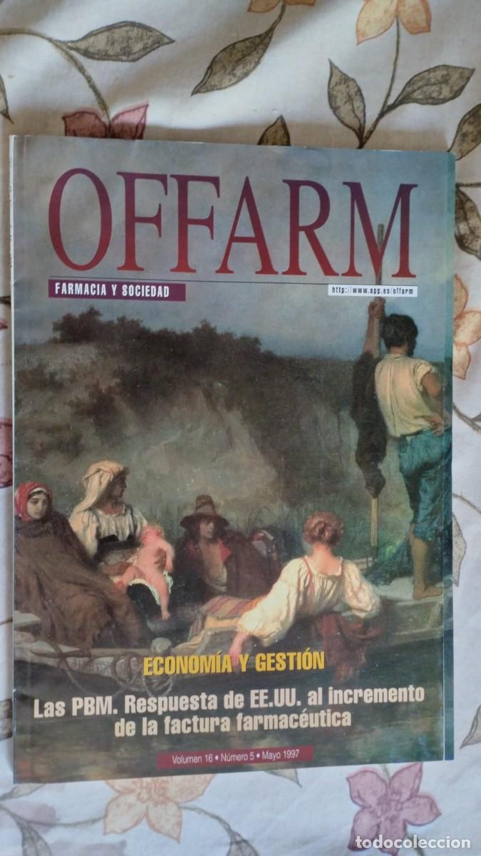 Coleccionismo de Revistas y Peri&oacute;dicos: REVISTA OFFARM - Farmacia y sociedad n&ordm; 5 - mayo 1997