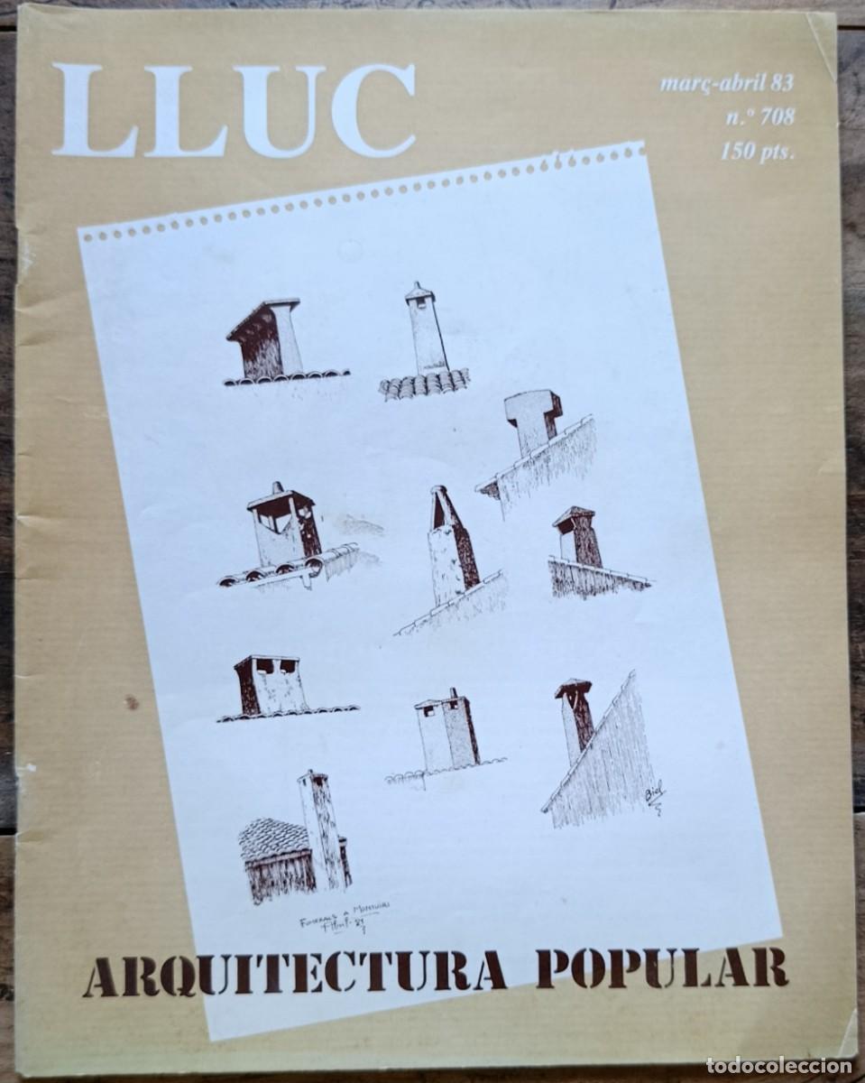 Coleccionismo de Revistas y Peri&oacute;dicos: ARQUITECTURA POPULAR DE MALLORCA. REVISTA LLUC. MALLORCA, 1983.