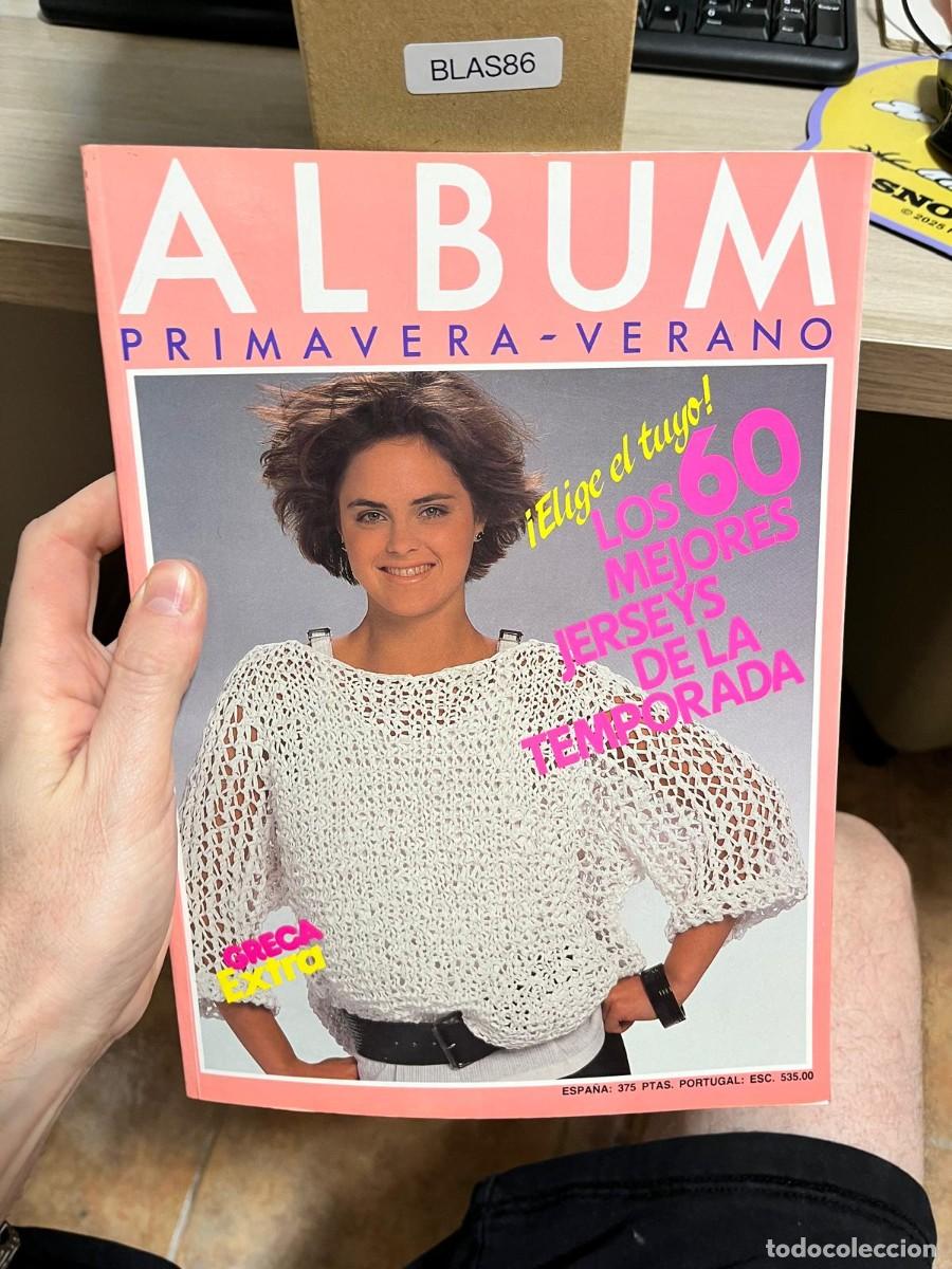Coleccionismo de Revistas y Peri&oacute;dicos: BLAS86 - &Aacute;lbum Primavera-Verano, &rdquo;Los 60 mejores jerseys de la temporada&rdquo;.