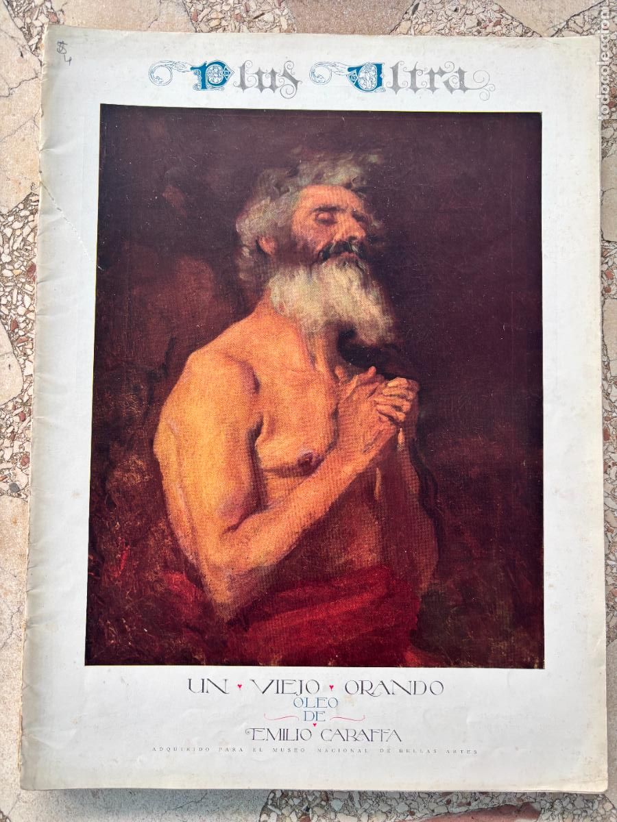 Coleccionismo de Revistas y Peri&oacute;dicos: PLUS ULTRA N&ordm; SEPTIEMBRE 1929. VIEJO ORANDO DE EMILIO CARAFFA. ERICH KLEIBER. ERNESTINA PESCI.