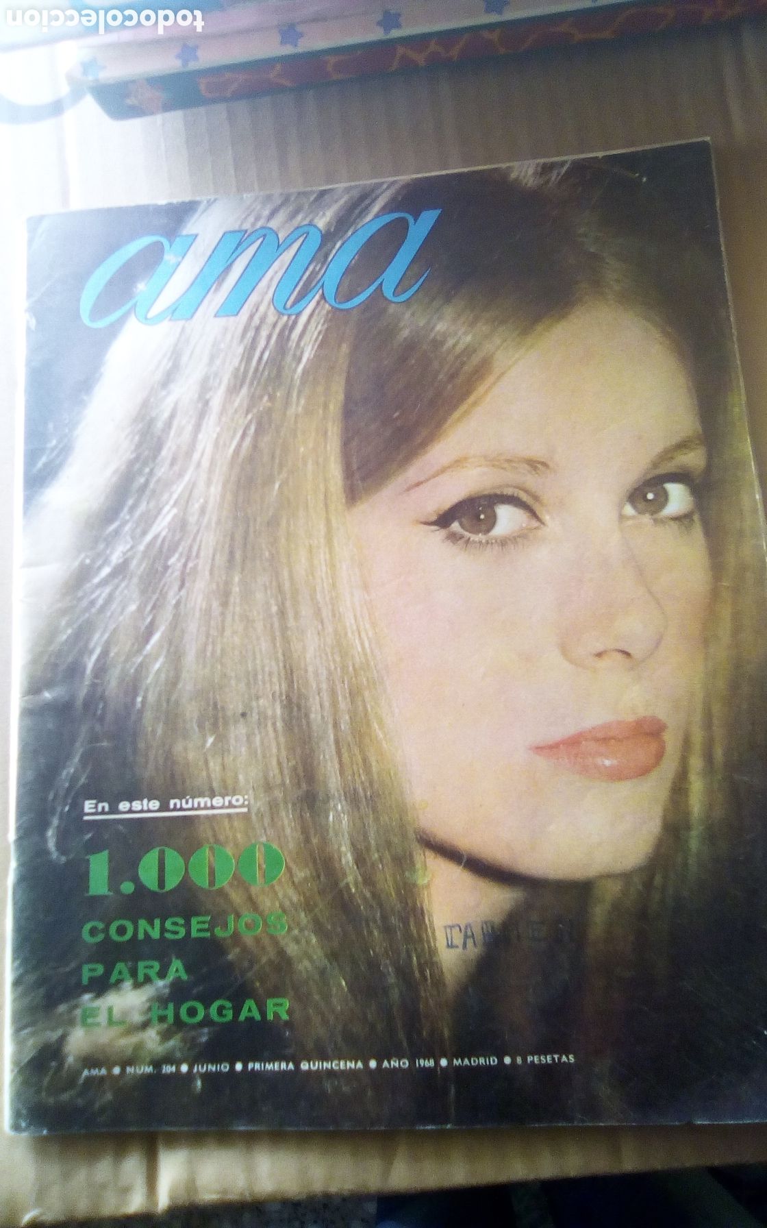 Coleccionismo de Revistas y Peri&oacute;dicos: AMA 204. Junio 1968. Jos&eacute; Luis Ozores, murio sonriendo cuando ya no pudo reir. Herbert Von Karajan.
