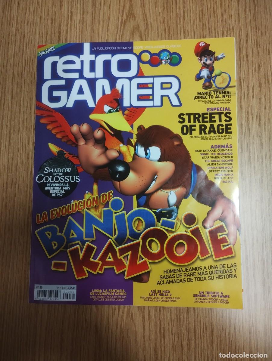 Sammeln von Zeitschriften und Zeitungen: Revista Retro Gamer N&ordm;55