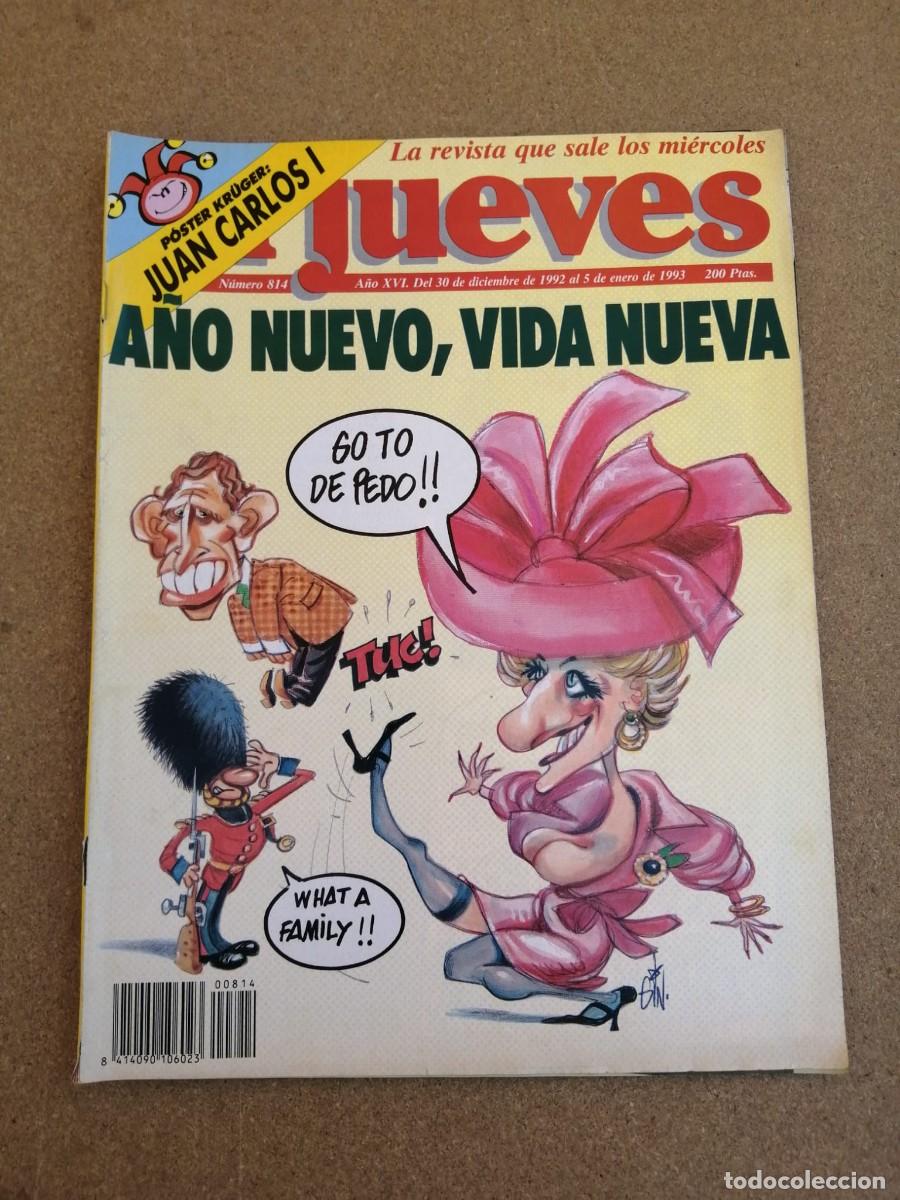 Coleccionismo de Revistas y Peri&oacute;dicos: EL JUEVES (NUMERO 814) A&Ntilde;O NUEVO, VIDA NUEVA