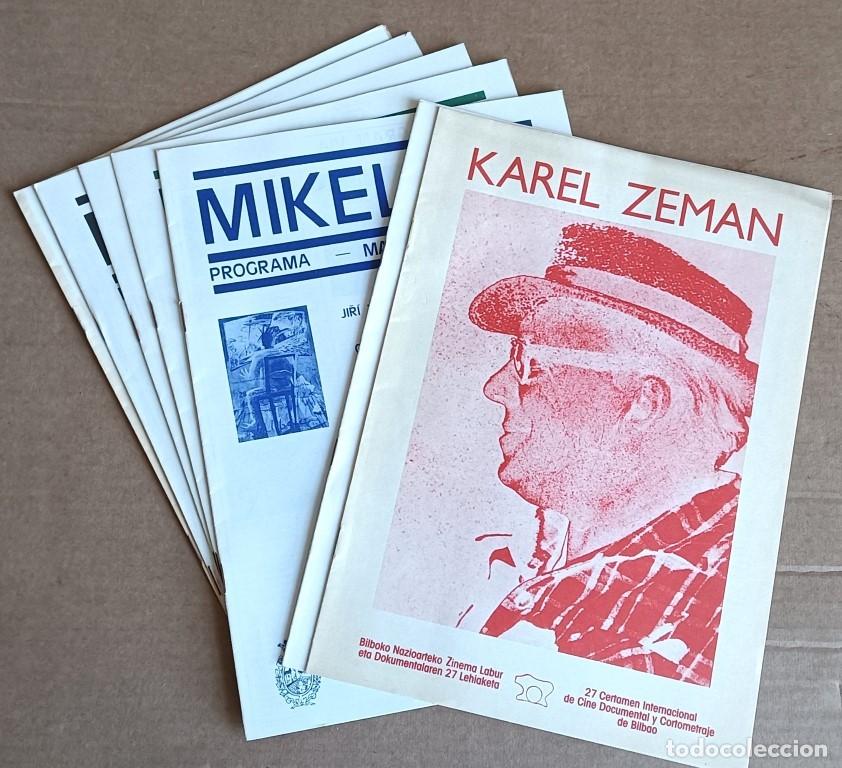 Coleccionismo de Revistas y Peri&oacute;dicos: KAREL ZEMAN + 6 n&uacute;meros de MICHELLE 1985 - 86 Certamen internacional define documental y cortometra