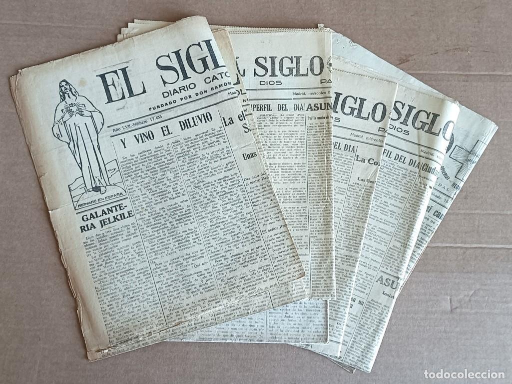 Coleccionismo de Revistas y Peri&oacute;dicos: 16 revistas EL SIGLO FUTURO 1924 &ndash; 32-33-34-35 diario cat&oacute;lico tradicionalista