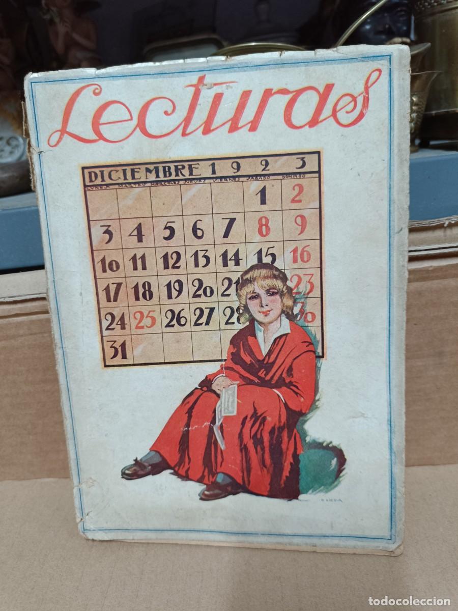 Coleccionismo de Revistas y Peri&oacute;dicos: ANTIGUA REVISTA LECTURAS DE 1923, SUPLEMENTO LITERARIO DE EL HOGAR Y LA MODA, OPISSO - P25