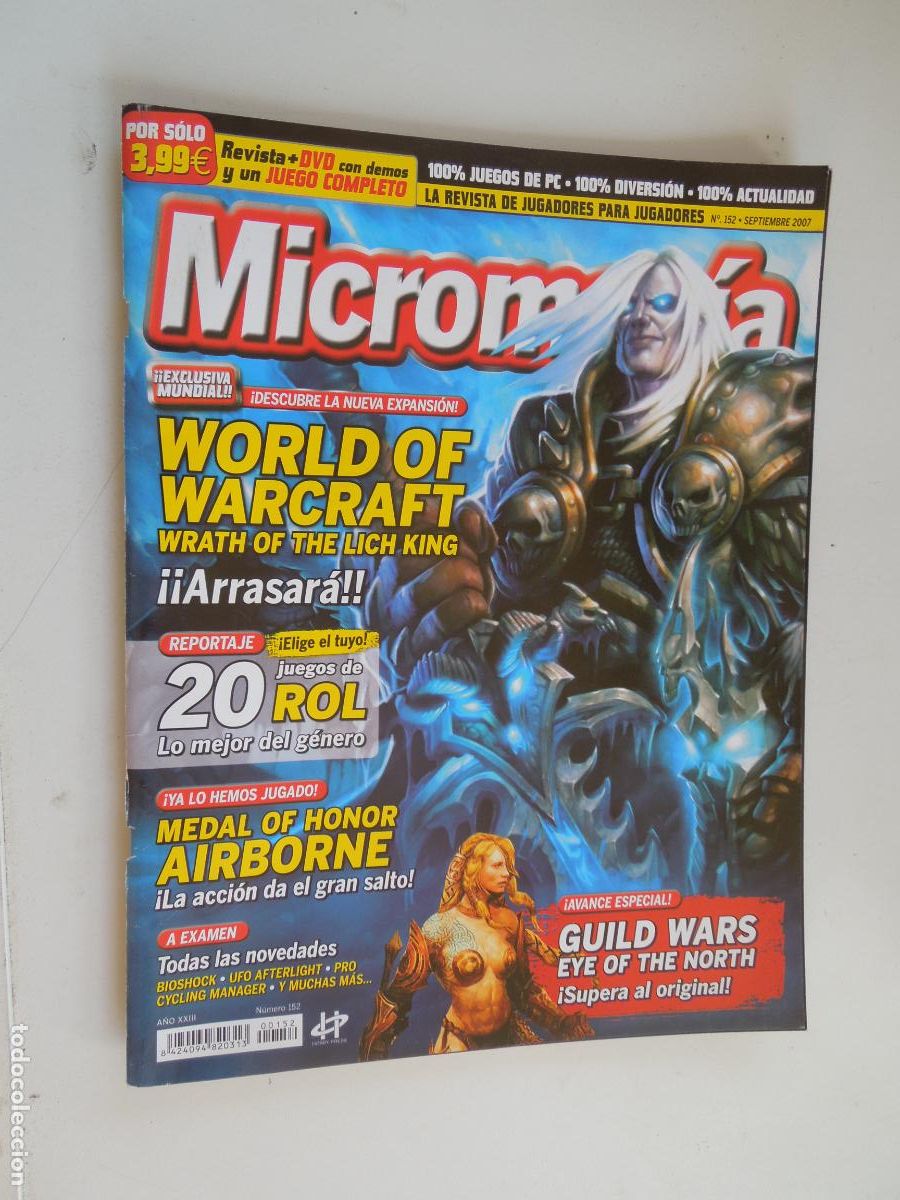 Coleccionismo de Revistas y Peri&oacute;dicos: MICROMANIA REVISTA N&ordm; 155- III EPOCA- DICIEMBRE-2007- BEOWULF - CON SUPLEMENTO SPARTA