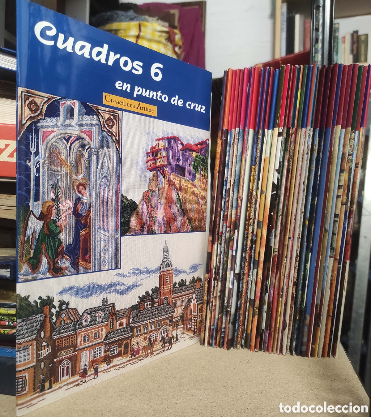 Coleccionismo de Revistas y Peri&oacute;dicos: CUADROS EN PUNTO DE CRUZ. 32 NUMEROS. CREACIONES ARTIME.