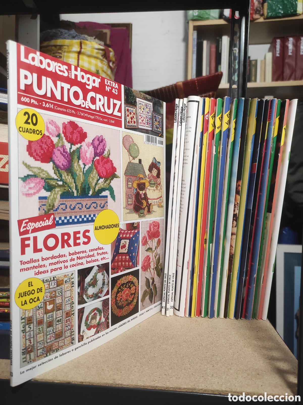 Coleccionismo de Revistas y Peri&oacute;dicos: Lote de 20 revistas Labores hogar. Punto de cruz.
