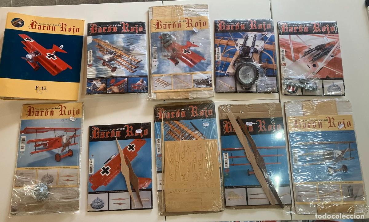 Coleccionismo de Revistas y Peri&oacute;dicos: COLECCI&Oacute;N COMPLETA &ndash; CONSTRUYE EL AVI&Oacute;N DEL BAR&Oacute;N ROJO &ndash; F&G &ndash; 100 FASC&Iacute;CULOS &ndash; A&Ntilde;O 2002