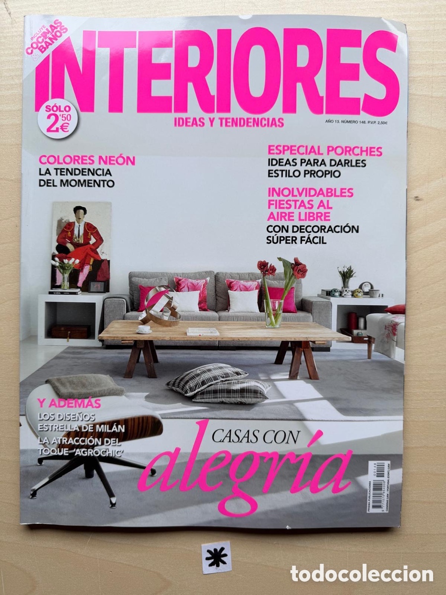 Coleccionismo de Revistas y Peri&oacute;dicos: Revista interiores ideas y tendencias