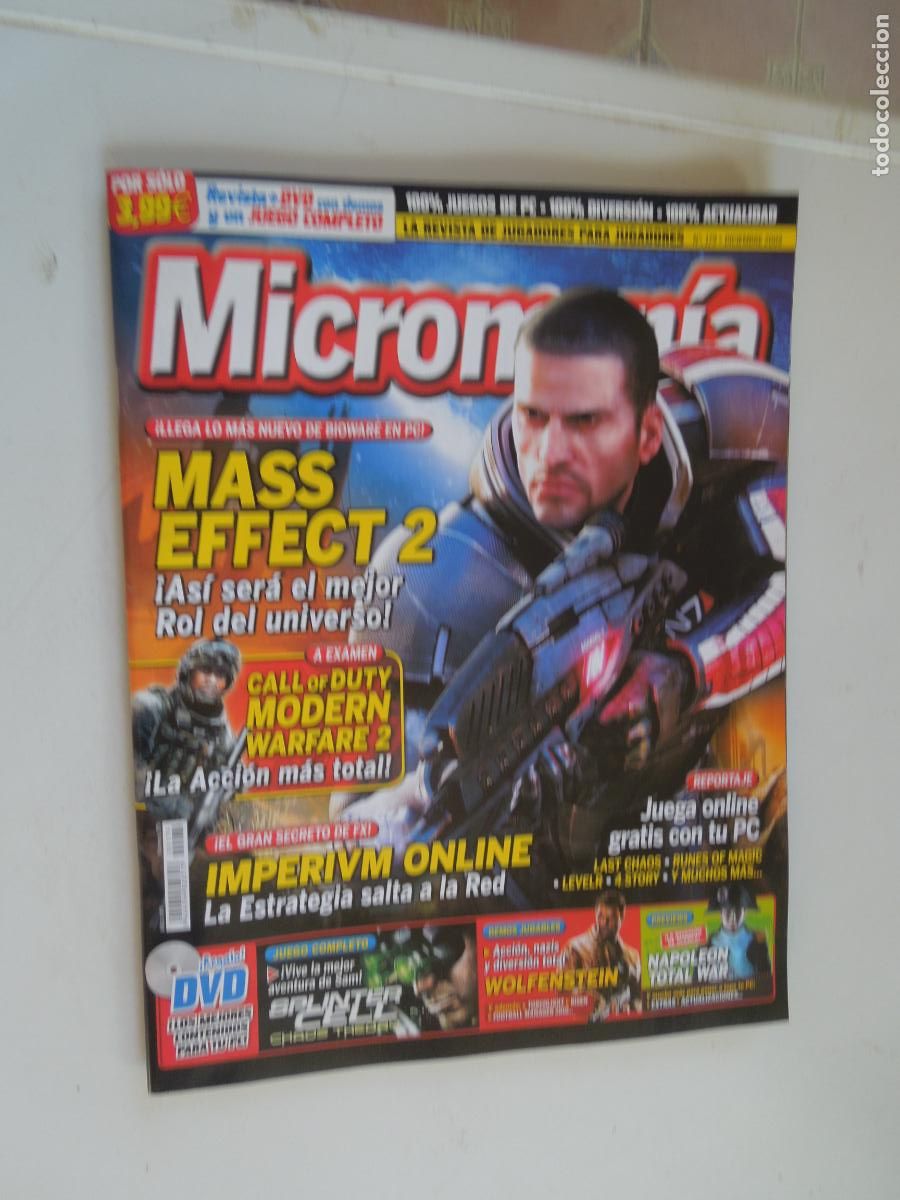 Coleccionismo de Revistas y Peri&oacute;dicos: MICROMANIA REVISTA N&ordm; 179- III EPOCA- DICIEMBRE 2009 - MASS EFFECT 2