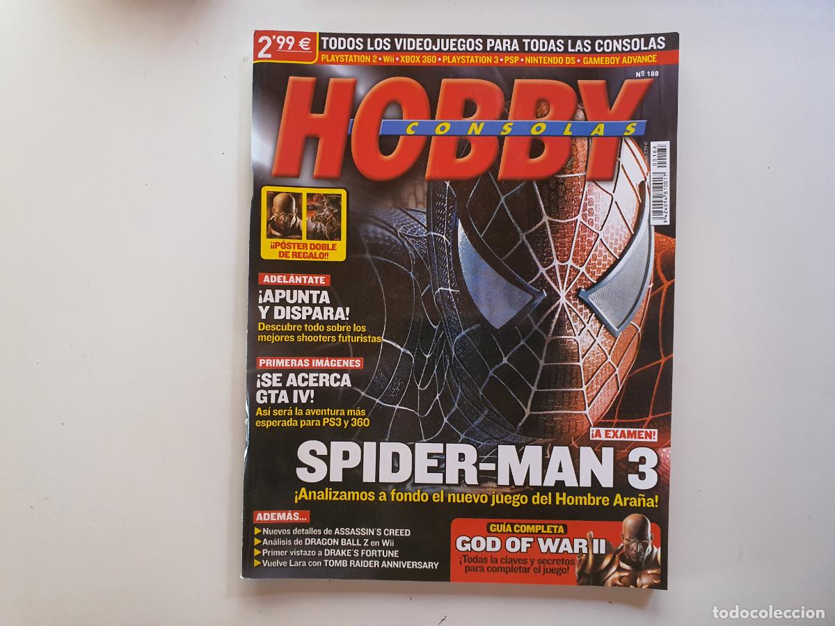 Coleccionismo de Revistas y Peri&oacute;dicos: REVISTA HOBBY CONSOLAS - N&ordm; 188 SPIDERMAN