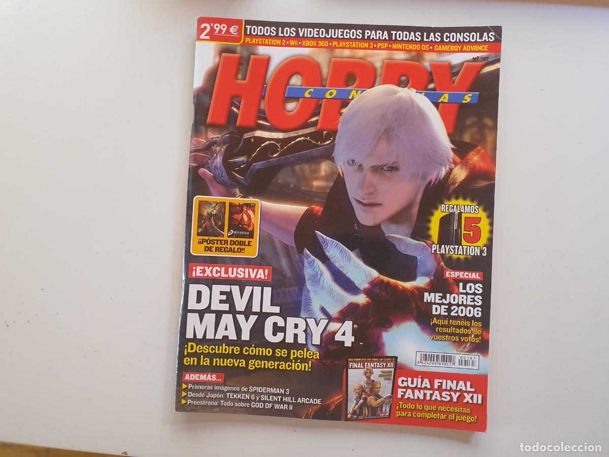 Coleccionismo de Revistas y Peri&oacute;dicos: REVISTA HOBBY CONSOLAS - N&ordm; 187 DEVIL MAY CRY
