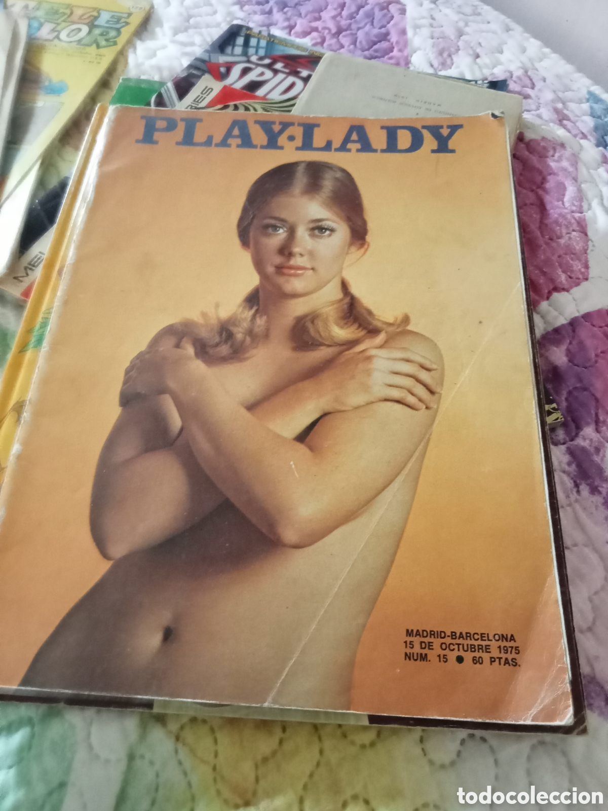 Coleccionismo de Revistas y Peri&oacute;dicos: Play Lady n&uacute;mero 15 1975