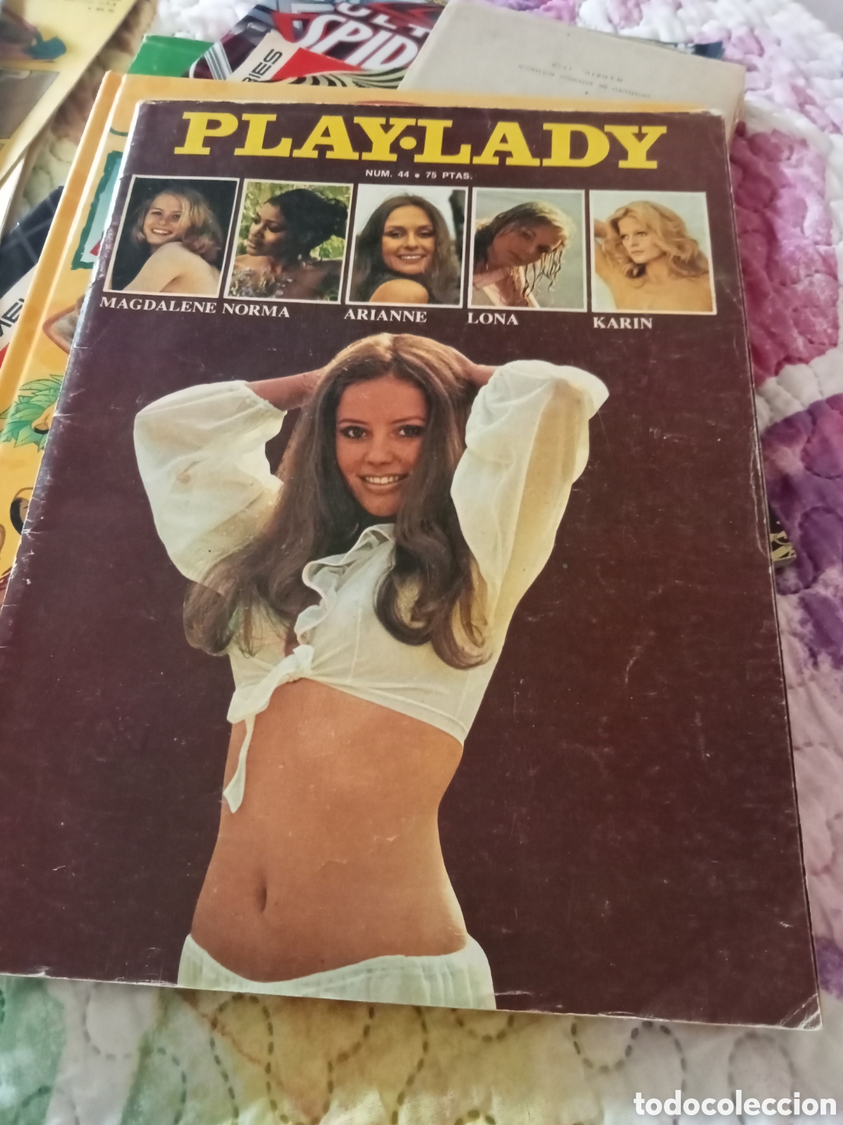 Coleccionismo de Revistas y Peri&oacute;dicos: Play Lady n&uacute;mero 44 1977
