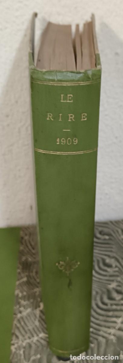 Coleccionismo de Revistas y Peri&oacute;dicos: LE RIRE JOURNAL HUMORISTIQUE PARAISSANT LE SAMEDI N&ordm; 309 AL 360 JANVIER-D&Eacute;CEMBRE 1909