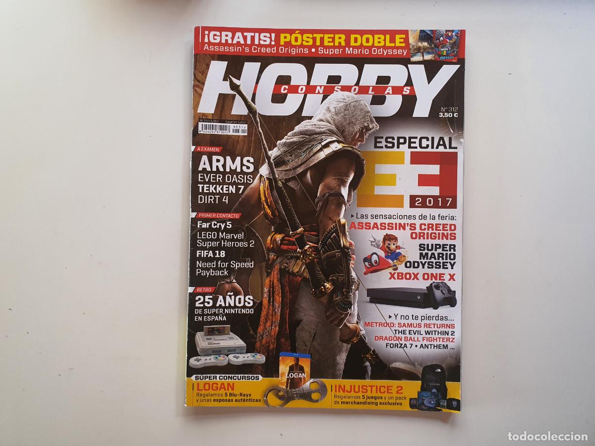 Coleccionismo de Revistas y Peri&oacute;dicos: REVISTA HOBBY CONSOLAS - N&ordm; 312 INCLUYE POSTER CENTRAL