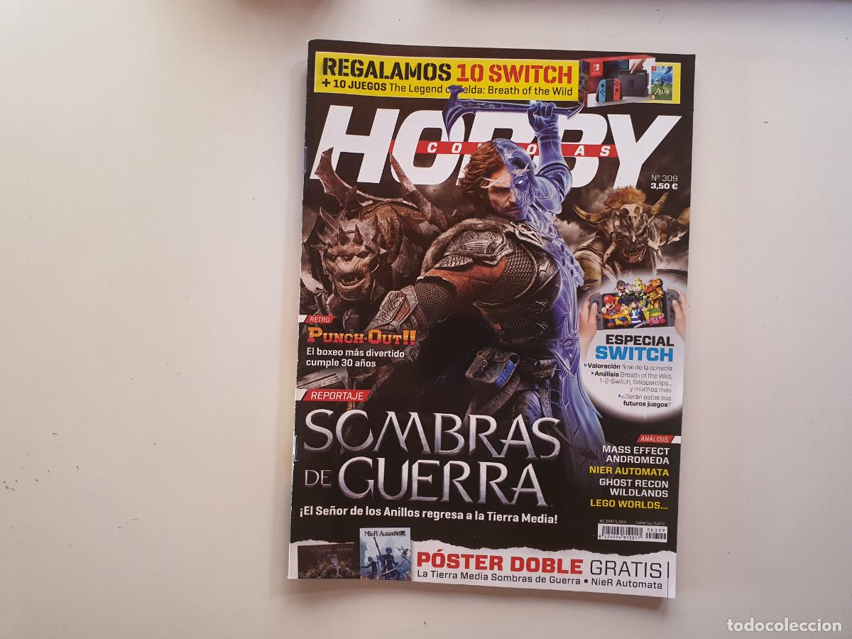 Coleccionismo de Revistas y Peri&oacute;dicos: REVISTA HOBBY CONSOLAS - N&ordm; 309 INCLUYE POSTER CENTRAL NIER AUTOMATA