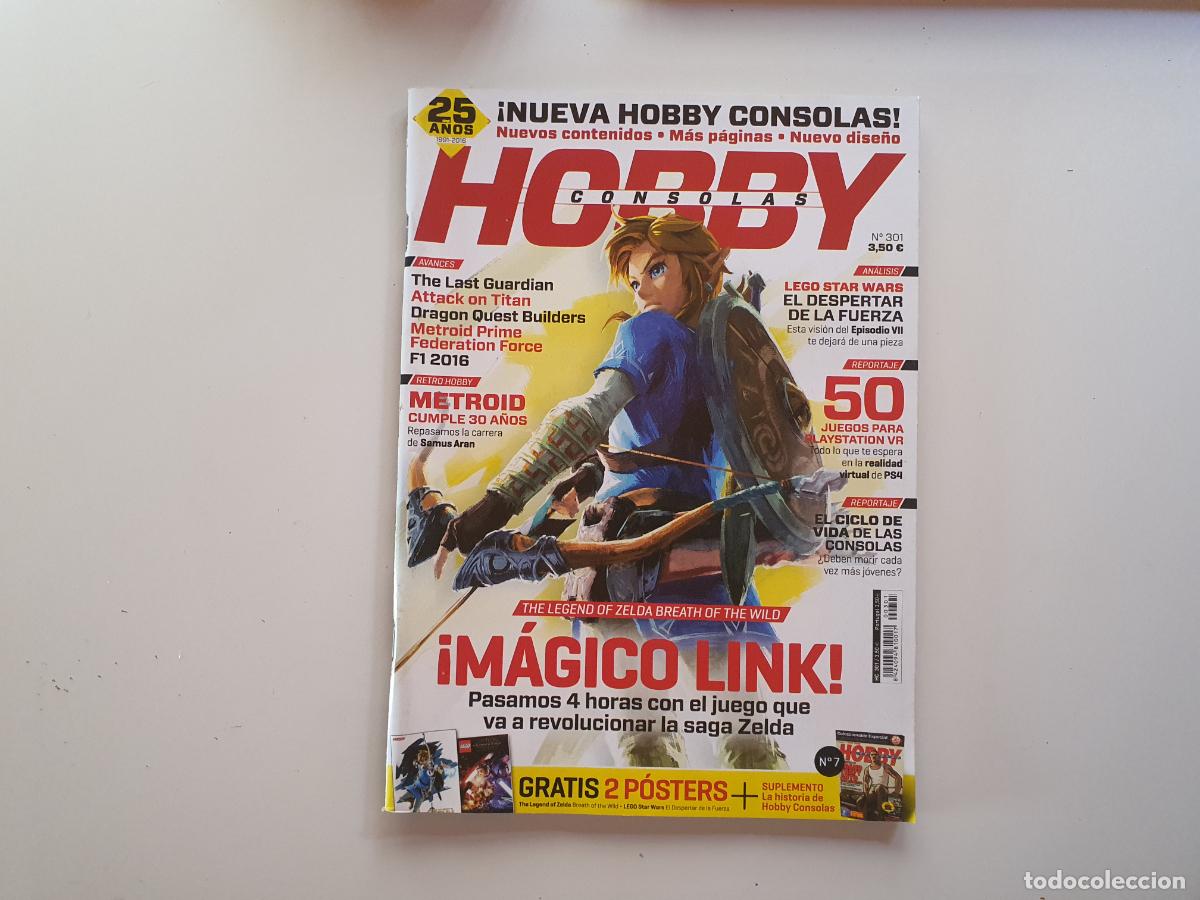 Collection Magazines and Newspapers: REVISTA HOBBY CONSOLAS - N&ordm; 301 ZELDA INCLUYE POSTER CENTRAL