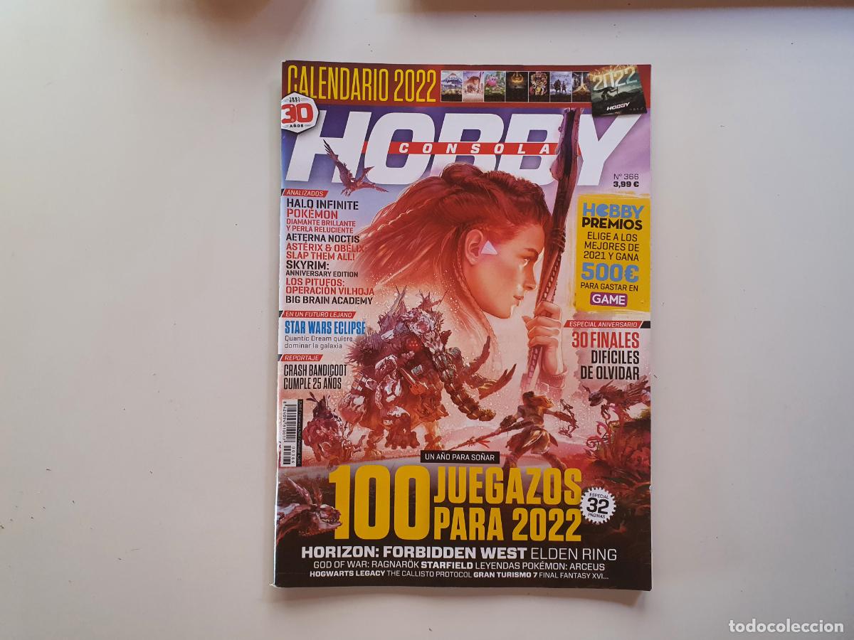 Collection Magazines and Newspapers: REVISTA HOBBY CONSOLAS - N&ordm; 366 INCLUYE CALENDARIO 2022 CENTRAL