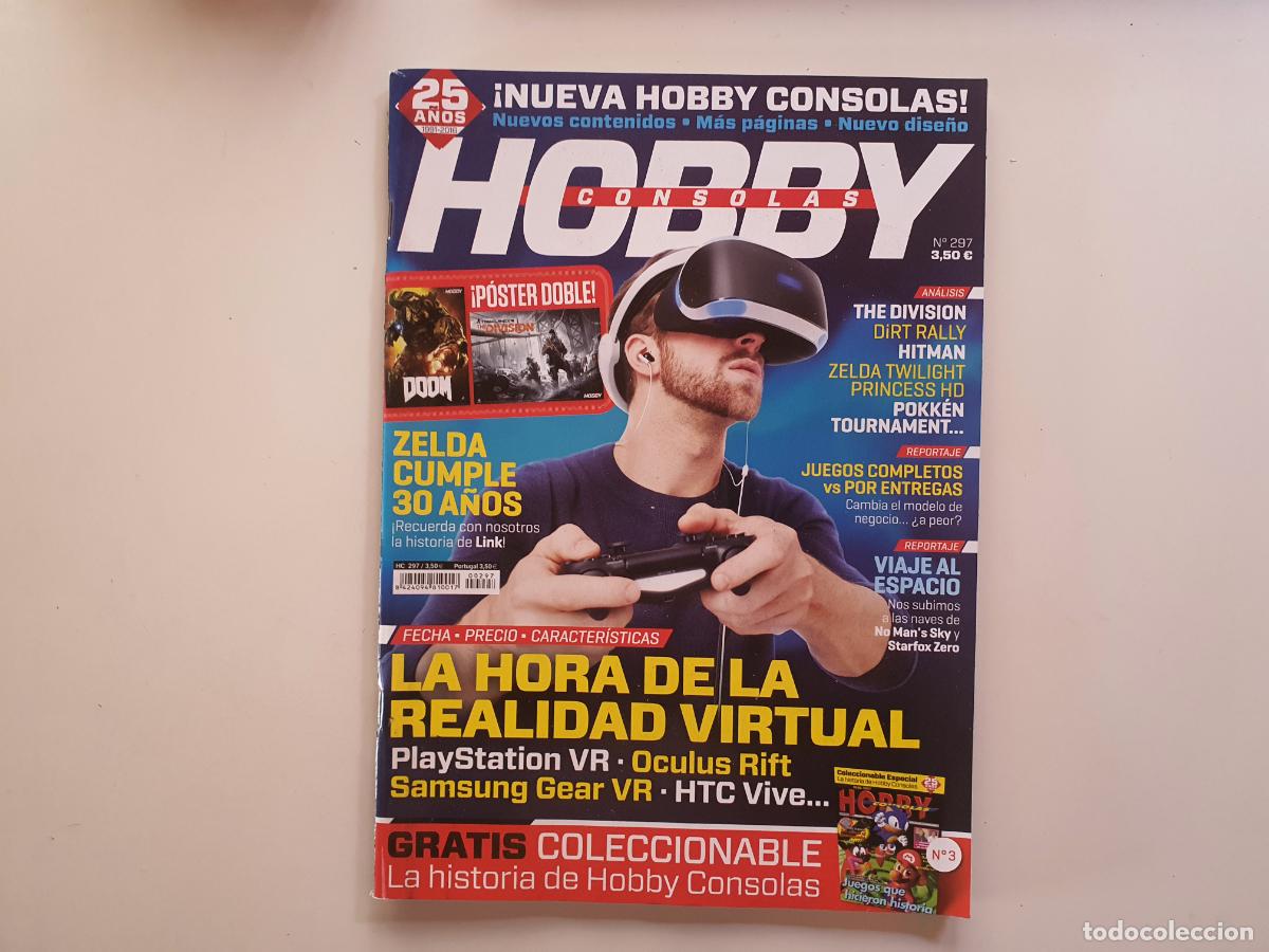 Coleccionismo de Revistas y Peri&oacute;dicos: REVISTA HOBBY CONSOLAS - N&ordm; 297 INCLUYE POSTER CENTRAL