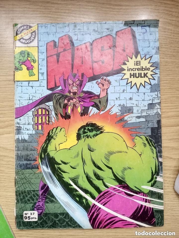 Coleccionismo de Revistas y Peri&oacute;dicos: La Masa - EL INCREIBLE HULK - n 27 - Bruguera - a&ntilde;o 1982 - MIRAR FOTO