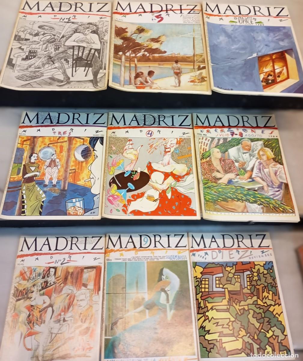 Coleccionismo de Revistas y Peri&oacute;dicos: REVISTA MADRIZ - 9 n&uacute;meros