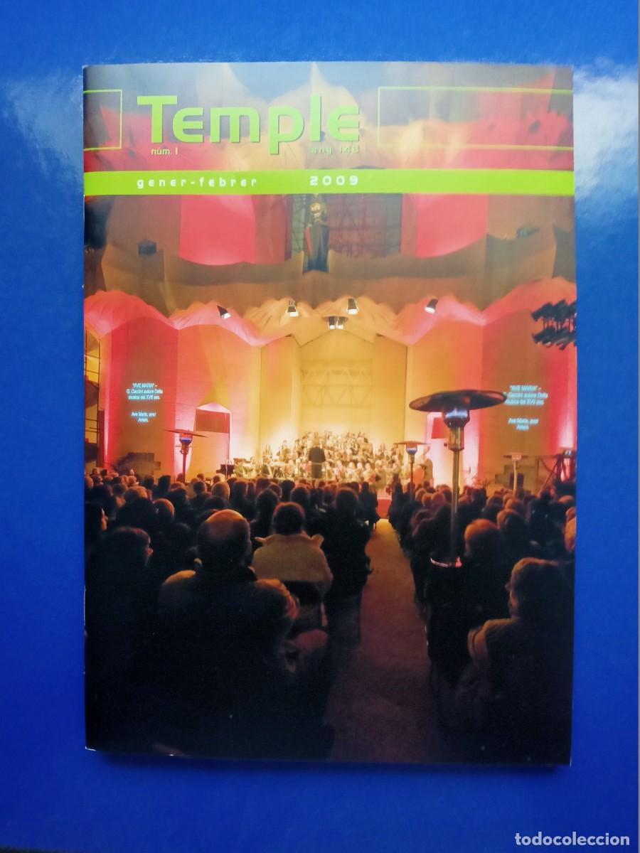 Collezionismo di Riviste e Giornali: 1 REVISTES &rdquo;TEMPLE&rdquo; D'OBRA DE GAUDI N. 143 DE 2009
