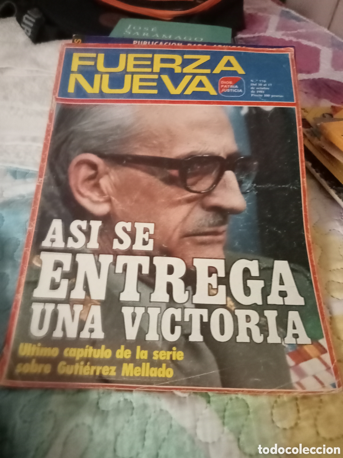 Coleccionismo de Revistas y Peri&oacute;dicos: Fuerza Nueva 770 octubre de 1981