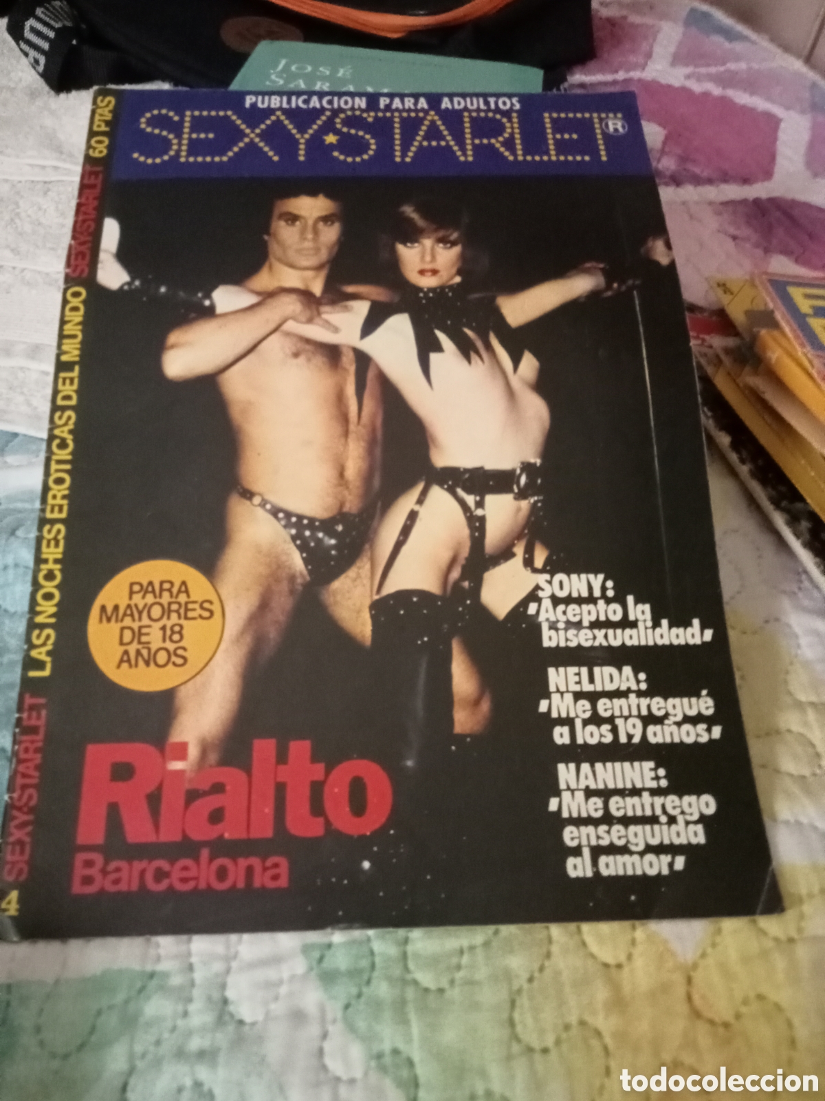 Coleccionismo de Revistas y Peri&oacute;dicos: Sexy star 4 Rialto Barcelona