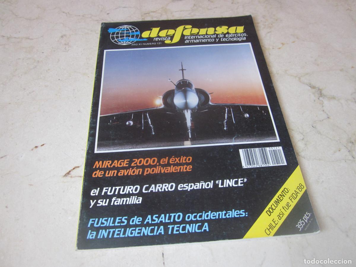 Coleccionismo de Revistas y Peri&oacute;dicos: DEFENSA REVISTA INTERNACIONAL DE EJERCITOS, ARMAMENTO Y TECNOLOGIA A&Ntilde;O XI N&ordm; 121 - MIRAGE 2000