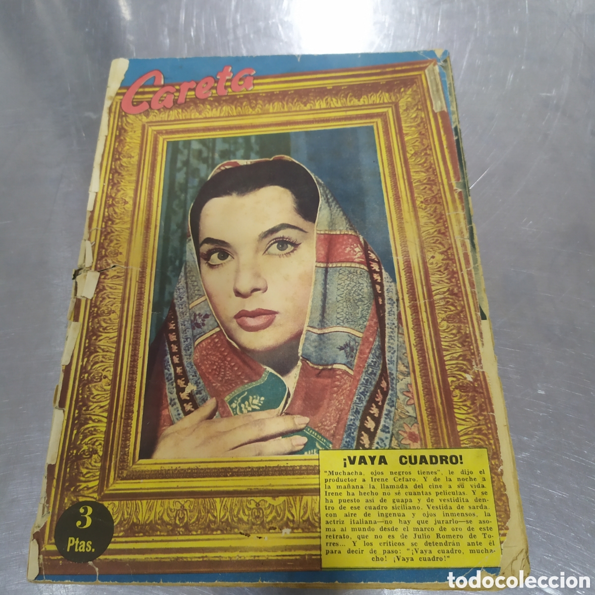 Coleccionismo de Revistas y Peri&oacute;dicos: Revista de actualidad CARETA A&ntilde;o IV N&uacute;mero 158 del jueves 11de abril de 1957. Presenta portada suelt