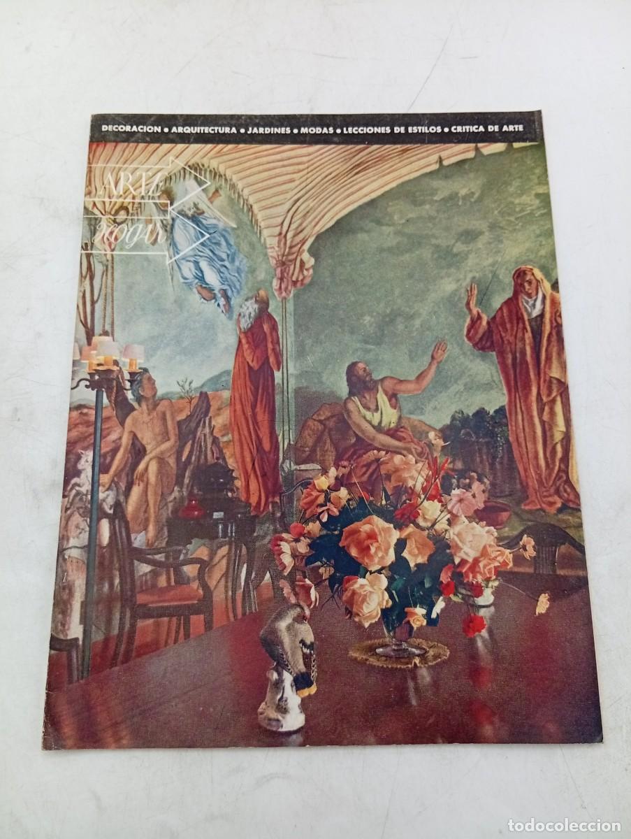 Coleccionismo de Revistas y Peri&oacute;dicos: REVISTA ARTE HOGAR. N&ordm; 85. A&Ntilde;O 1952. ARMONIA DECORATIVA. RINCONES DE JARDIN. SILLAS ..... LEER.