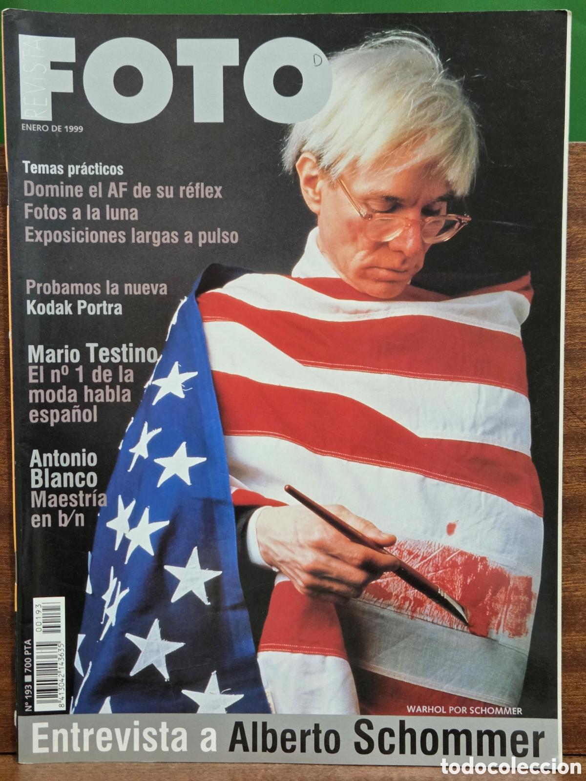 Coleccionismo de Revistas y Peri&oacute;dicos: REVISTA...&rdquo;&rdquo;FOTO&rdquo;&rdquo;...N&Uacute;MERO 193...ENERO 1999...