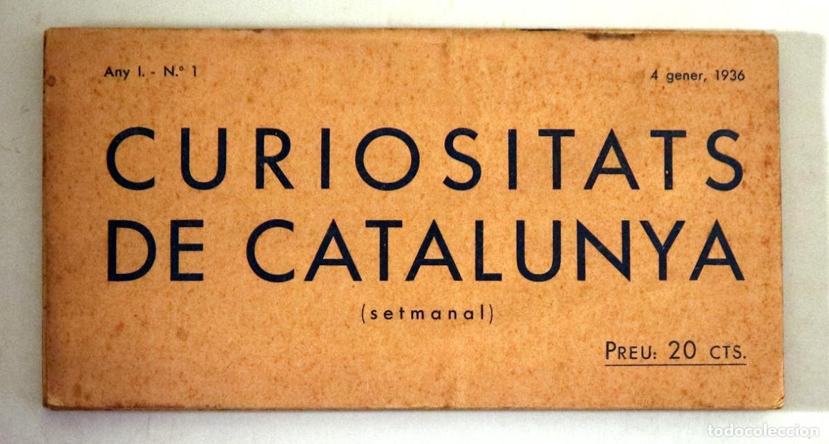 Collection Magazines and Newspapers: CURIOSITATS DE CATALUNYA N&ordm; 1 - Barcelona 1936