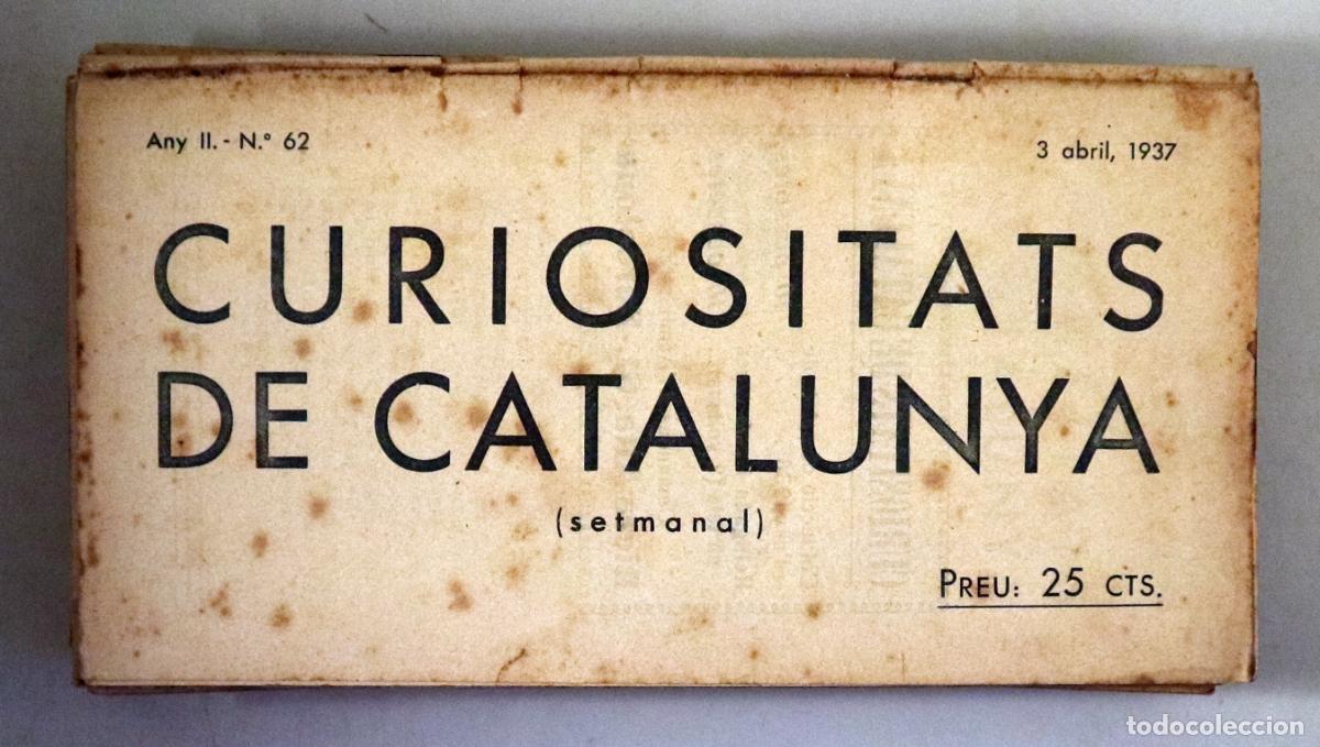 Collection Magazines and Newspapers: CURIOSITATS DE CATALUNYA N&ordm; 62 - Barcelona 1937