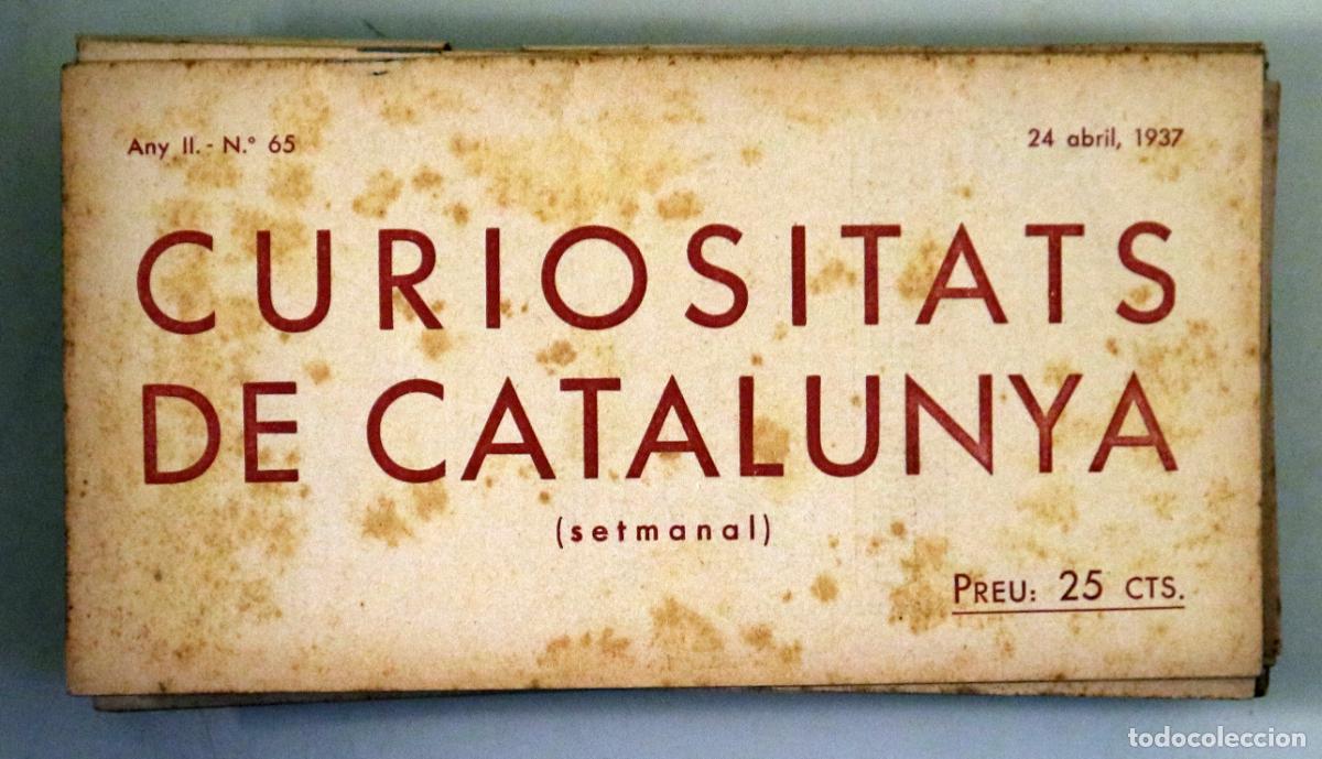 Collection Magazines and Newspapers: CURIOSITATS DE CATALUNYA N&ordm; 65 - Barcelona 1937