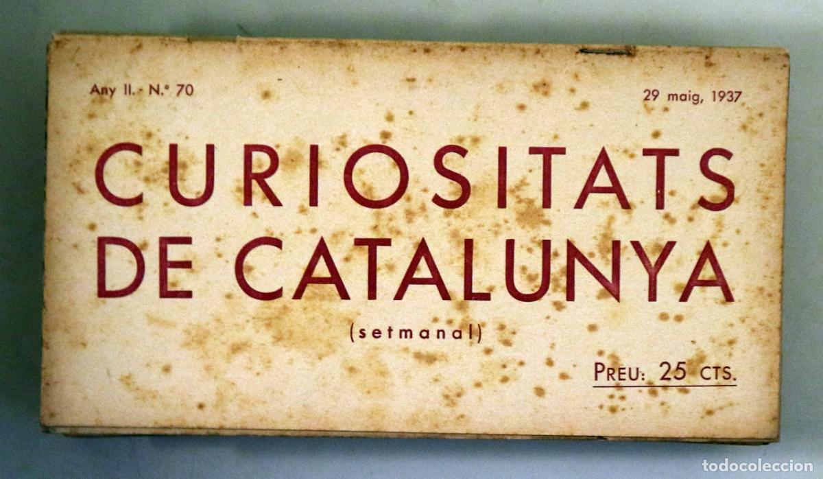 Collection Magazines and Newspapers: CURIOSITATS DE CATALUNYA N&ordm; 70 - Barcelona 1937