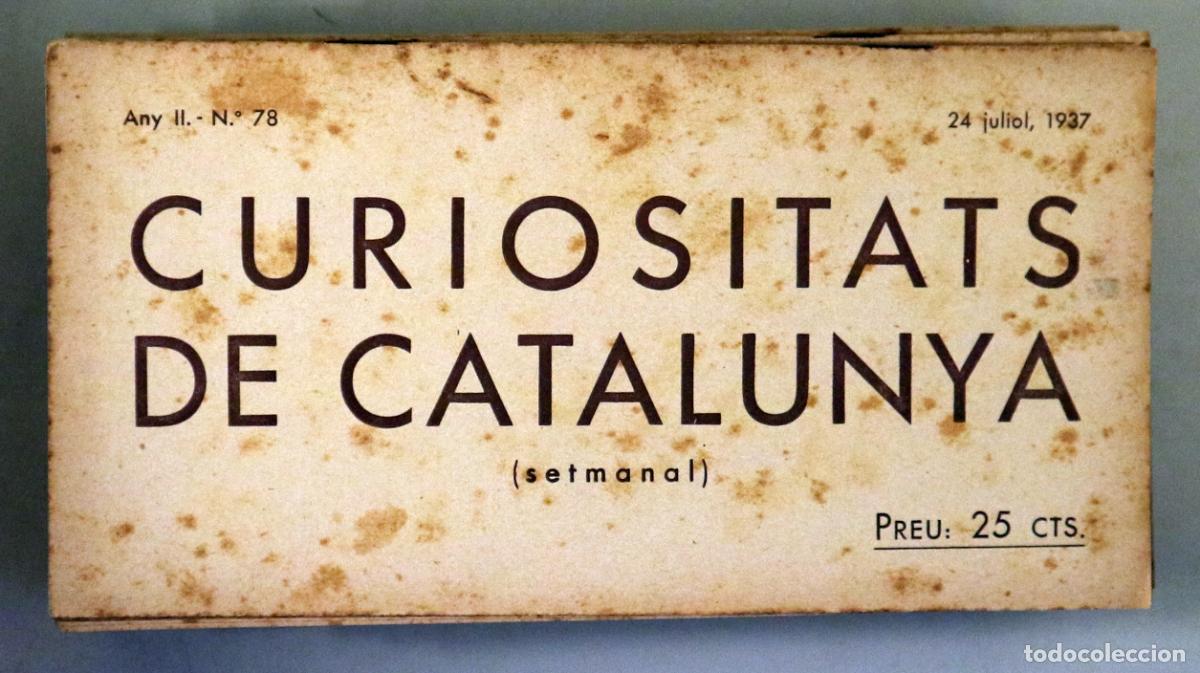 Collection Magazines and Newspapers: CURIOSITATS DE CATALUNYA N&ordm; 78 - Barcelona 1937