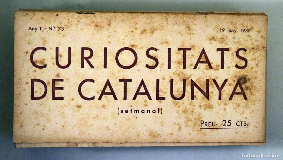 Colecionismo de Revistas e Jornais: CURIOSITATS DE CATALUNYA N&ordm; 73 - Barcelona 1937
