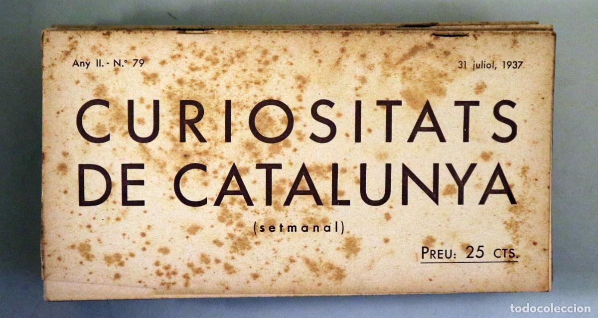 Colecionismo de Revistas e Jornais: CURIOSITATS DE CATALUNYA N&ordm; 79 - Barcelona 1937