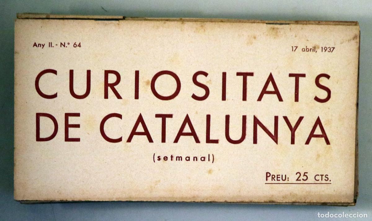 Colecionismo de Revistas e Jornais: CURIOSITATS DE CATALUNYA N&ordm; 64 - Barcelona 1937