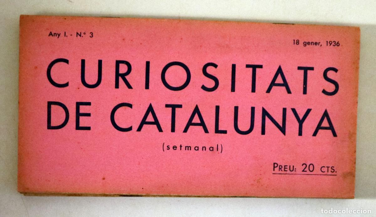 Colecionismo de Revistas e Jornais: CURIOSITATS DE CATALUNYA N&ordm; 3 - Barcelona 1936
