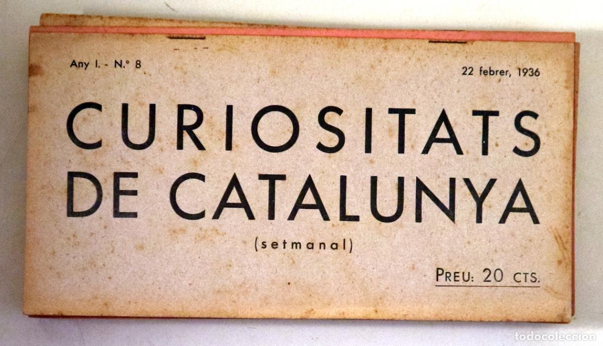Colecionismo de Revistas e Jornais: CURIOSITATS DE CATALUNYA N&ordm; 8 - Barcelona 1936