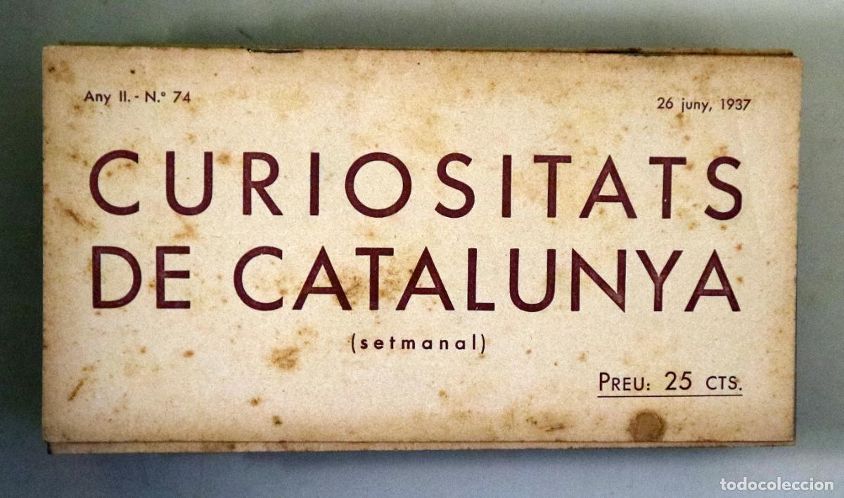 Colecionismo de Revistas e Jornais: CURIOSITATS DE CATALUNYA N&ordm; 74 - Barcelona 1937
