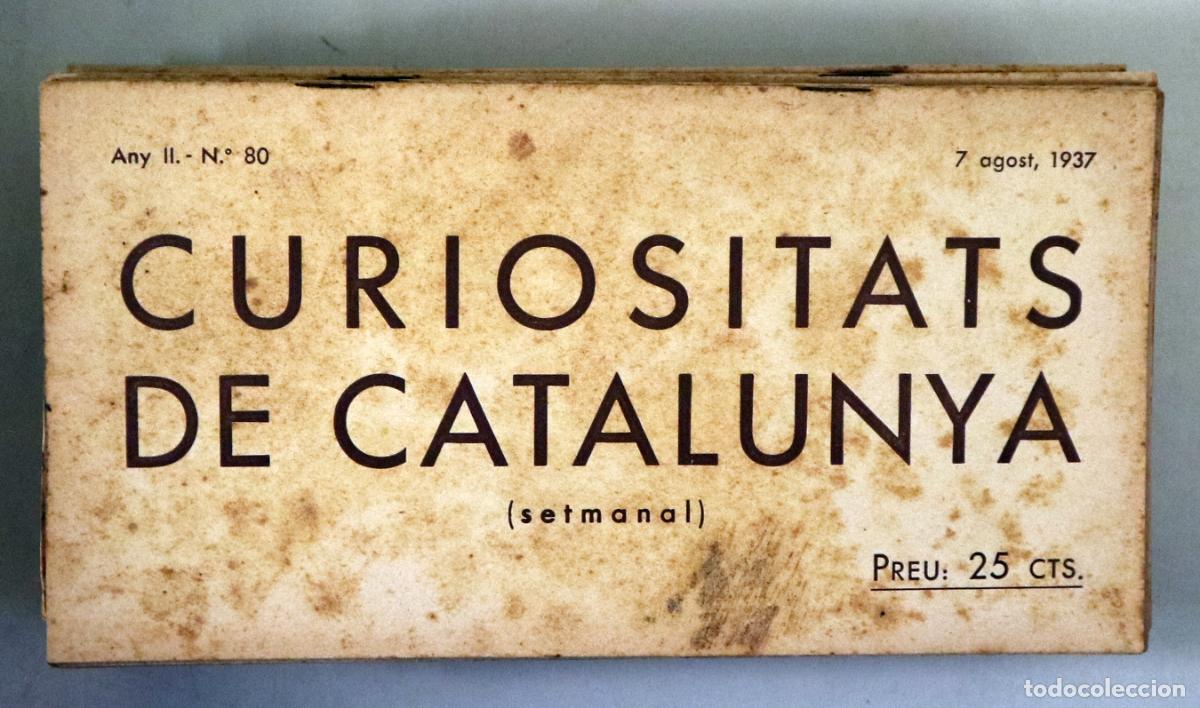 Colecionismo de Revistas e Jornais: CURIOSITATS DE CATALUNYA N&ordm; 80 - Barcelona 1937